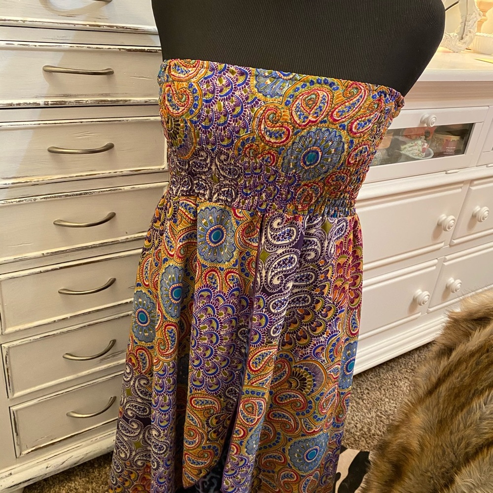 Sunny Leigh strapless dress